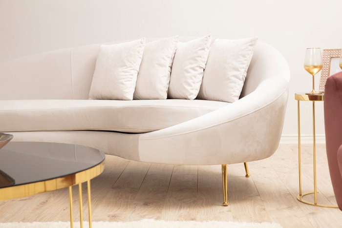 Atelier Del Sofa Sofá 3 Plazas Eses Right Beige